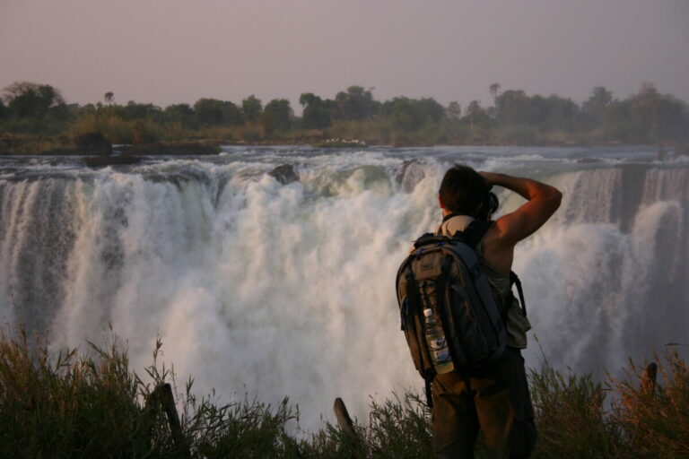 The Victoria Falls is one of the Seven Natural Wonders of the World and a UNESCO World Heritage Site