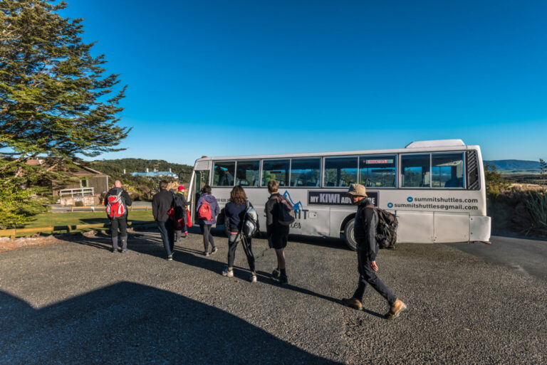 Door to door shuttle service to the Tongariro Alpine Crossing, Gondola and Ski Field
