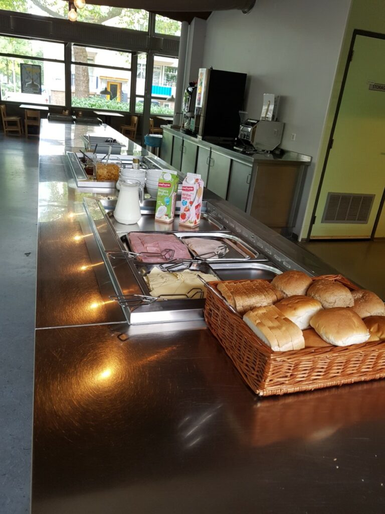 Continental breakfast buffet served daily from 8.00 till 10.30