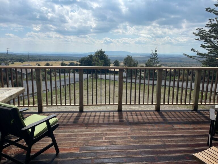 Communal Lounge Deck and BBQ area