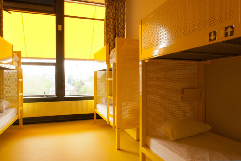 6 bedded dormitory